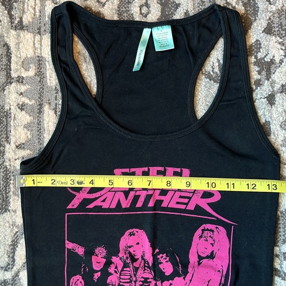Steel Panther ribbed ladies tank large - Picture 3 of 4